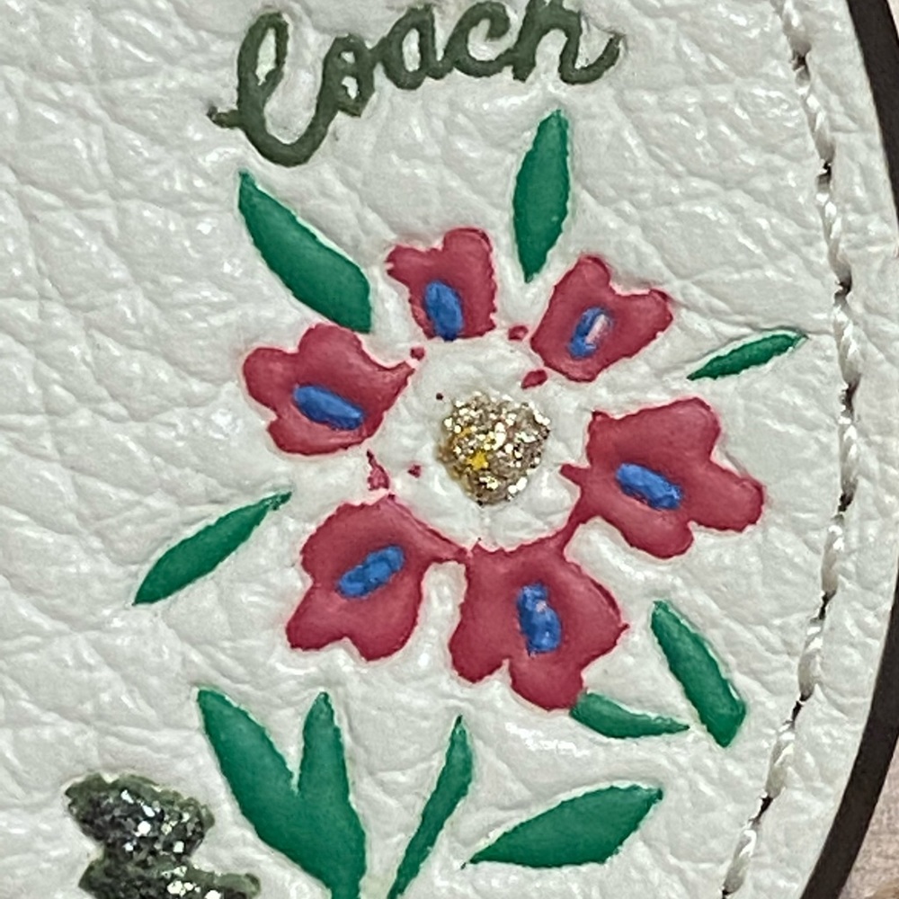 COACH Gallery Tote with matching Mirror Bag Charm - Picture 13 of 16